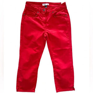 Mademoiselle Saint James Red Capris 5 Pocket Women’s Size 4 Preppy Summer Spring